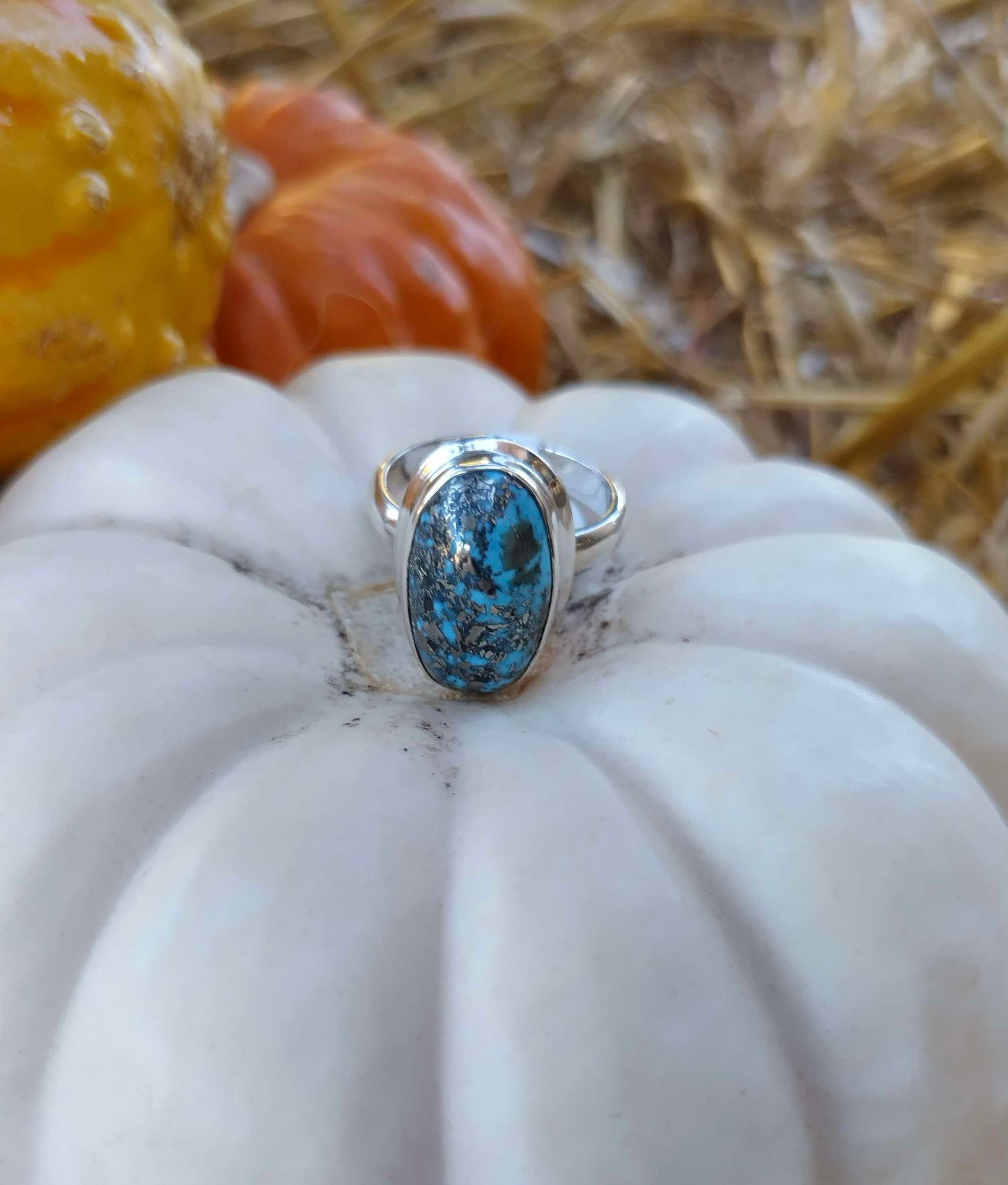 Oval Turquoise Ring