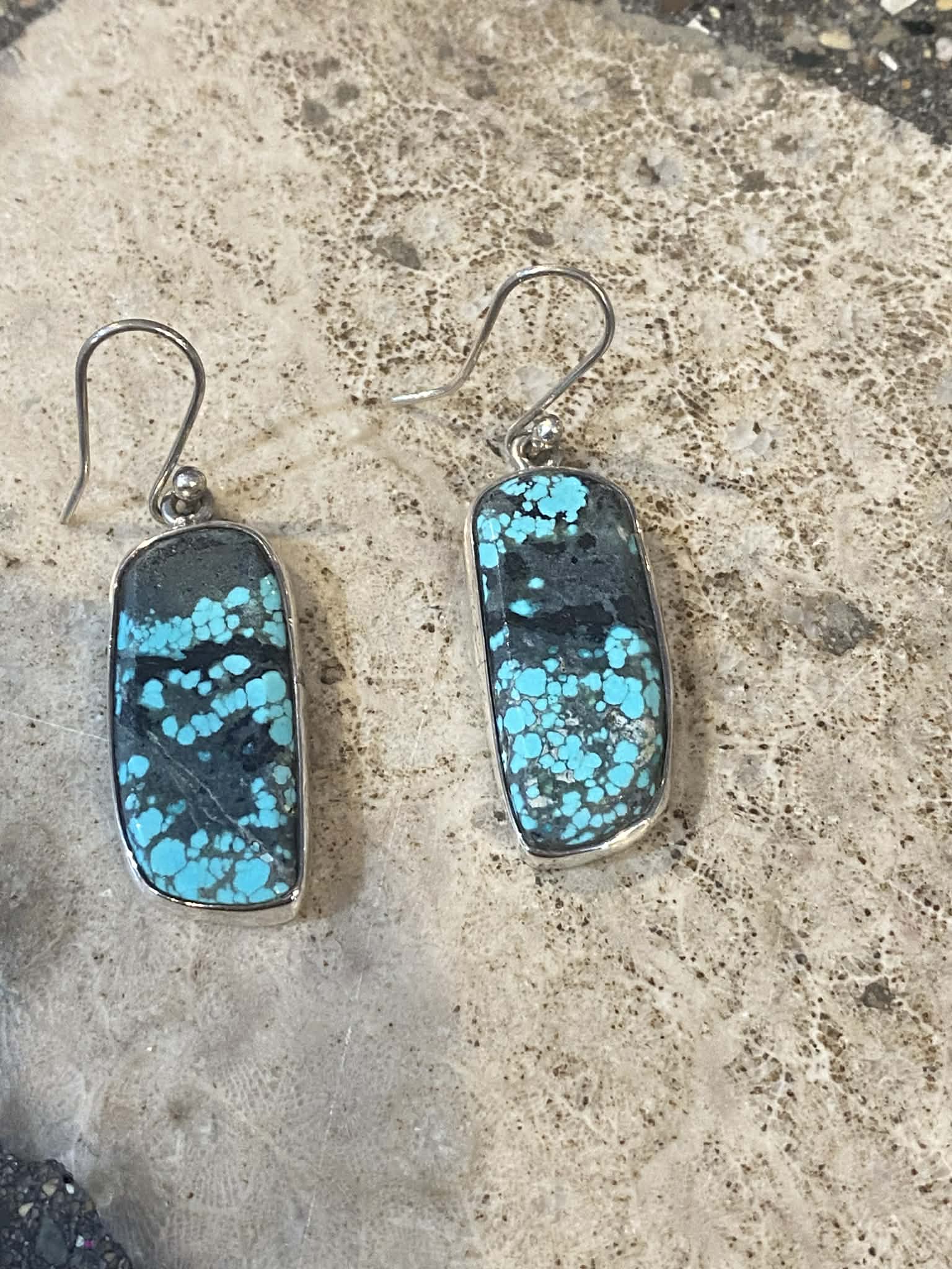Indian Mountain Turquoise Earrings