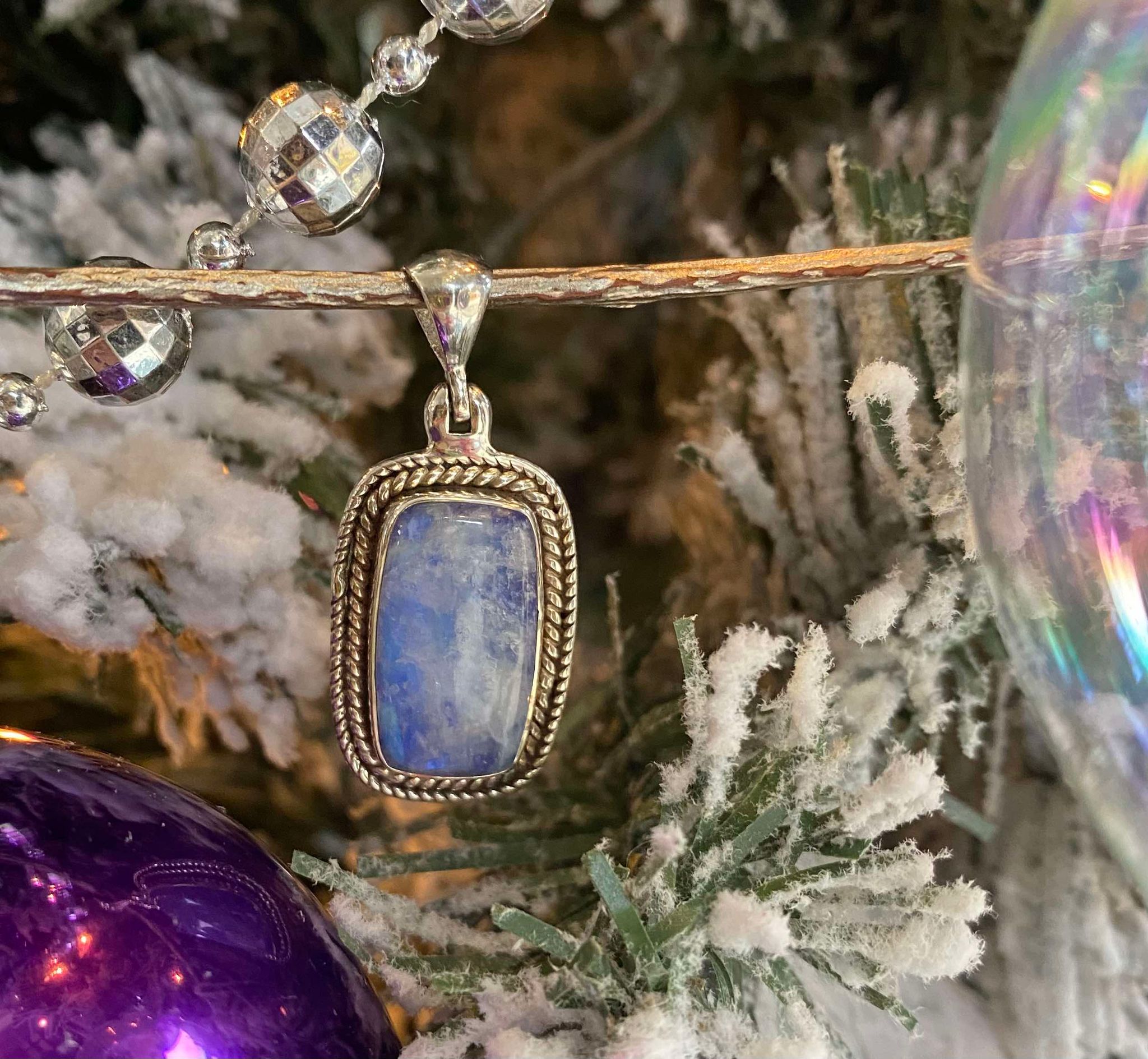 Blue moonstone Pendant