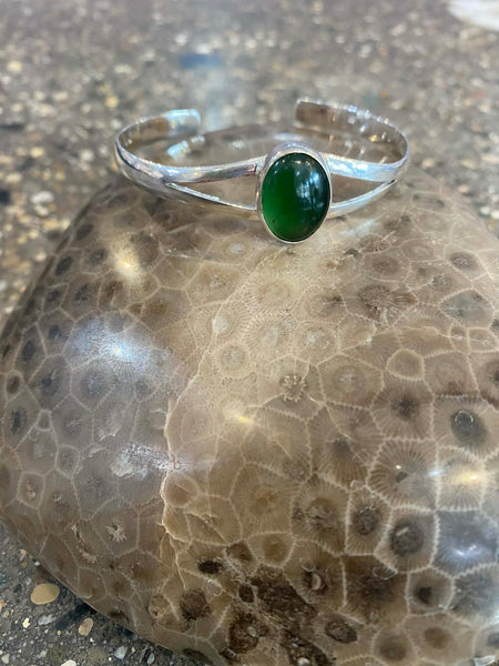 Jade Cuff Bracelet