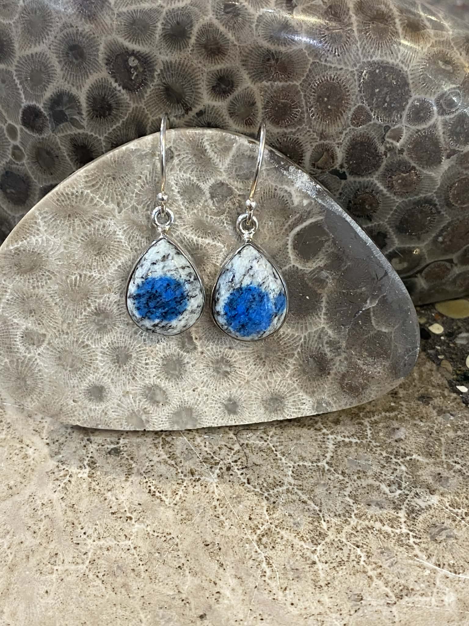 K2 Jasper Teardrop Earrings