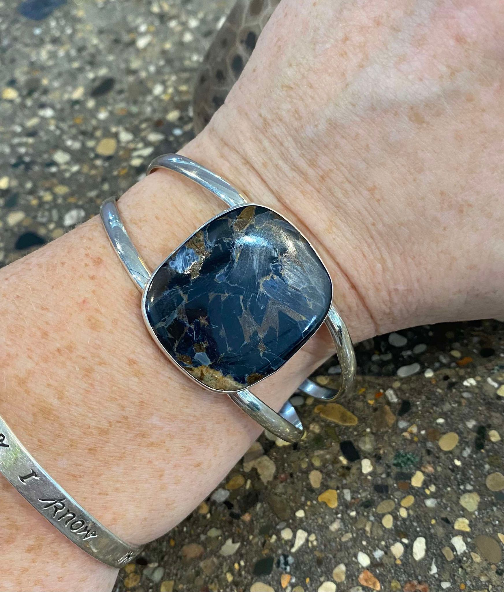 Pietersite Cuff Bracelet